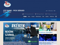 pickhandball.hu Webseite Vorschau