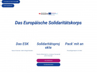 solidaritaetskorps.at Webseite Vorschau