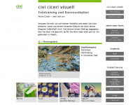 ciceri.ch Webseite Vorschau