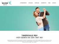 tanzschule-reh.de Webseite Vorschau