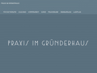 gruenderhaus.at Webseite Vorschau