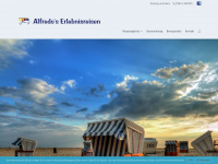 alfredos-reisen.de Webseite Vorschau