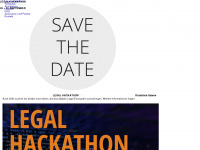 legalhackathon.de Webseite Vorschau