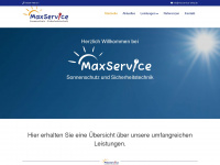 maxservice-altrip.de Webseite Vorschau