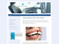 zahnarztpraxis-hanke-leipzig.de Webseite Vorschau