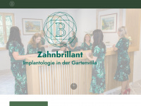 zahnbrillant.de Webseite Vorschau