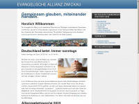 ev-allianz-zwickau.de Webseite Vorschau