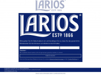 larios-gin.de Webseite Vorschau