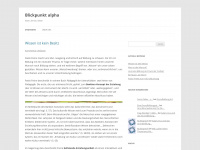 blickpunktalpha.wordpress.com Webseite Vorschau