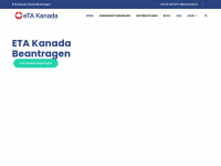 eta-kanada-visums.de Webseite Vorschau