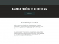 backes-schuergers.com Webseite Vorschau