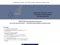 trescon-testcenter.at Webseite Vorschau
