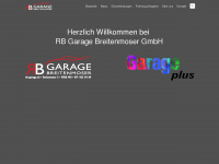 rb-garage.ch Webseite Vorschau