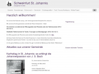 schweinfurt-stjohannis.de Webseite Vorschau