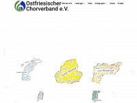ostfriesischer-chorverband.de Webseite Vorschau