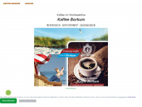 kaffee-borkum.de Webseite Vorschau