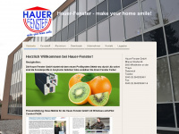 hauer-windows.at Webseite Vorschau
