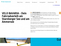 velo-bavaria.de Webseite Vorschau