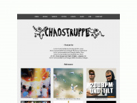 chaostruppe.net Webseite Vorschau