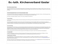 kirchenverband-goslar.de Webseite Vorschau