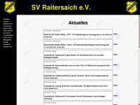 sv-raitersaich.de Webseite Vorschau