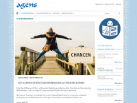 agens-berlin.de Webseite Vorschau