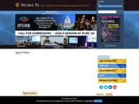 sigmaxi.org Webseite Vorschau