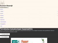 basenji.fi Webseite Vorschau