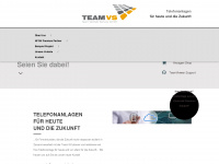 teamvs.de Webseite Vorschau