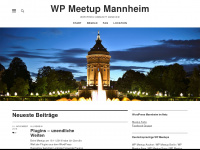 wpmeetup-mannheim.de Webseite Vorschau