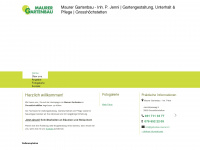 gartenbau-maurer.ch Webseite Vorschau