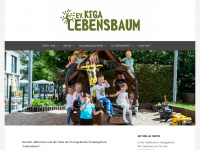 kiga-lebensbaum.de Webseite Vorschau
