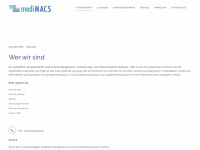 medimacs.eu Webseite Vorschau