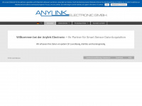 anylink-electronic.de Webseite Vorschau