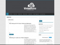 virtualhome.blog Webseite Vorschau