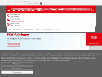koester-anhaenger.de Webseite Vorschau