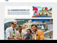 asahideutschland.de Webseite Vorschau