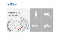 isc-group.com Webseite Vorschau