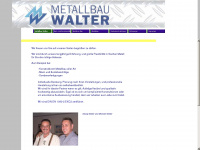 gm-walter-metallbau.de Webseite Vorschau