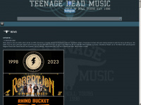 teenageheadmusic.net Webseite Vorschau