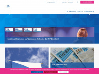 fdp-duernten.ch Webseite Vorschau