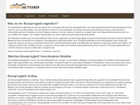 bettenland.net Webseite Vorschau