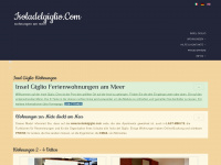 isoladelgiglio.com Webseite Vorschau