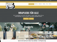 wrapstars.at Webseite Vorschau