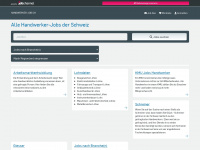 handwerker-job.ch Webseite Vorschau