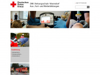 drk-rettungsschule-warendorf.de Webseite Vorschau