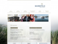 mannefeld.com Webseite Vorschau