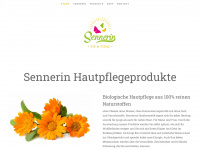 sennerin-hautpflege.de Webseite Vorschau