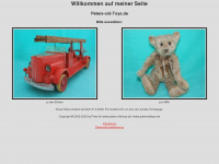peters-old-toys.de Webseite Vorschau
