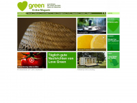 love-green.tv Webseite Vorschau